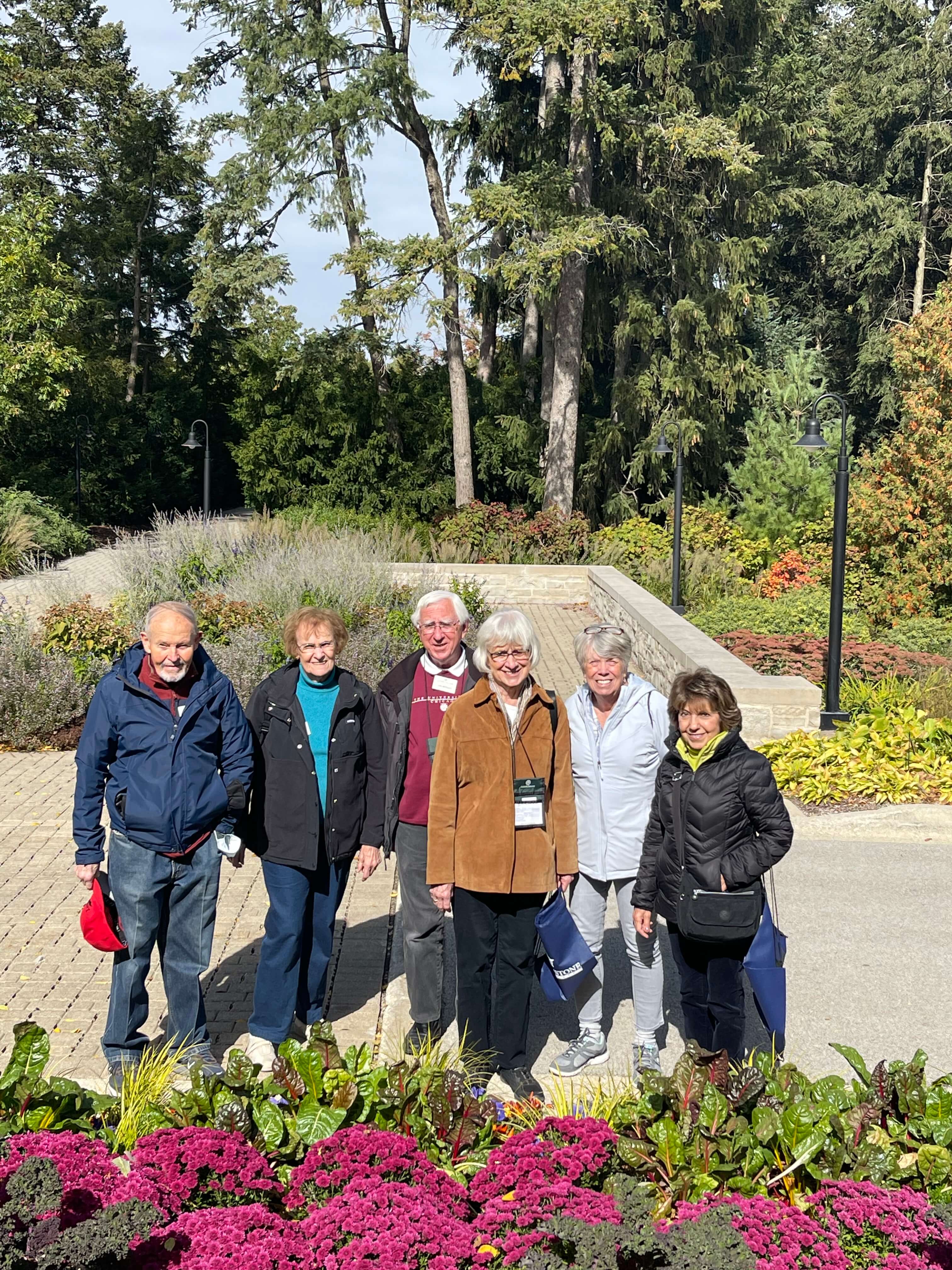 group of seniors posing for a group photo