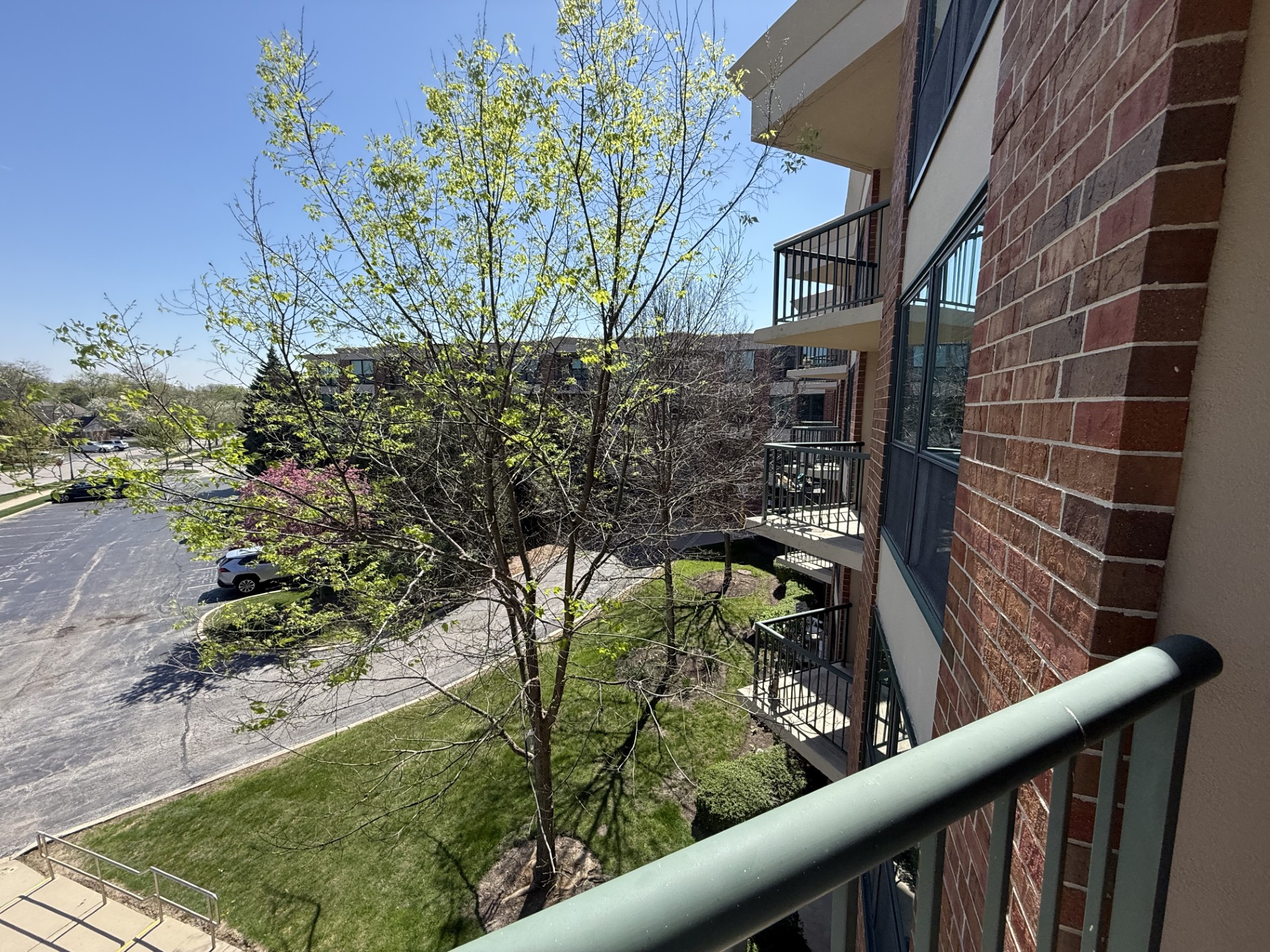 View off balcony of 349A